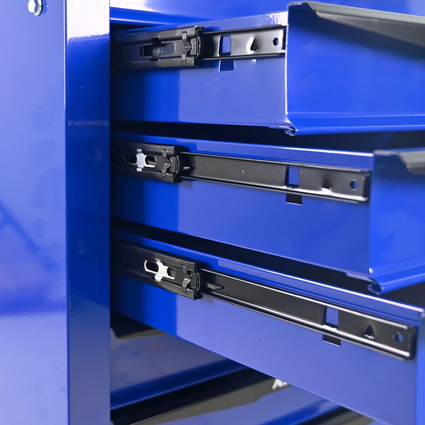 NIGSQJBT 30.7"H Lockable Multifunctional Rolling Tool Chest with 4-5-6-7 Drawers, Blue