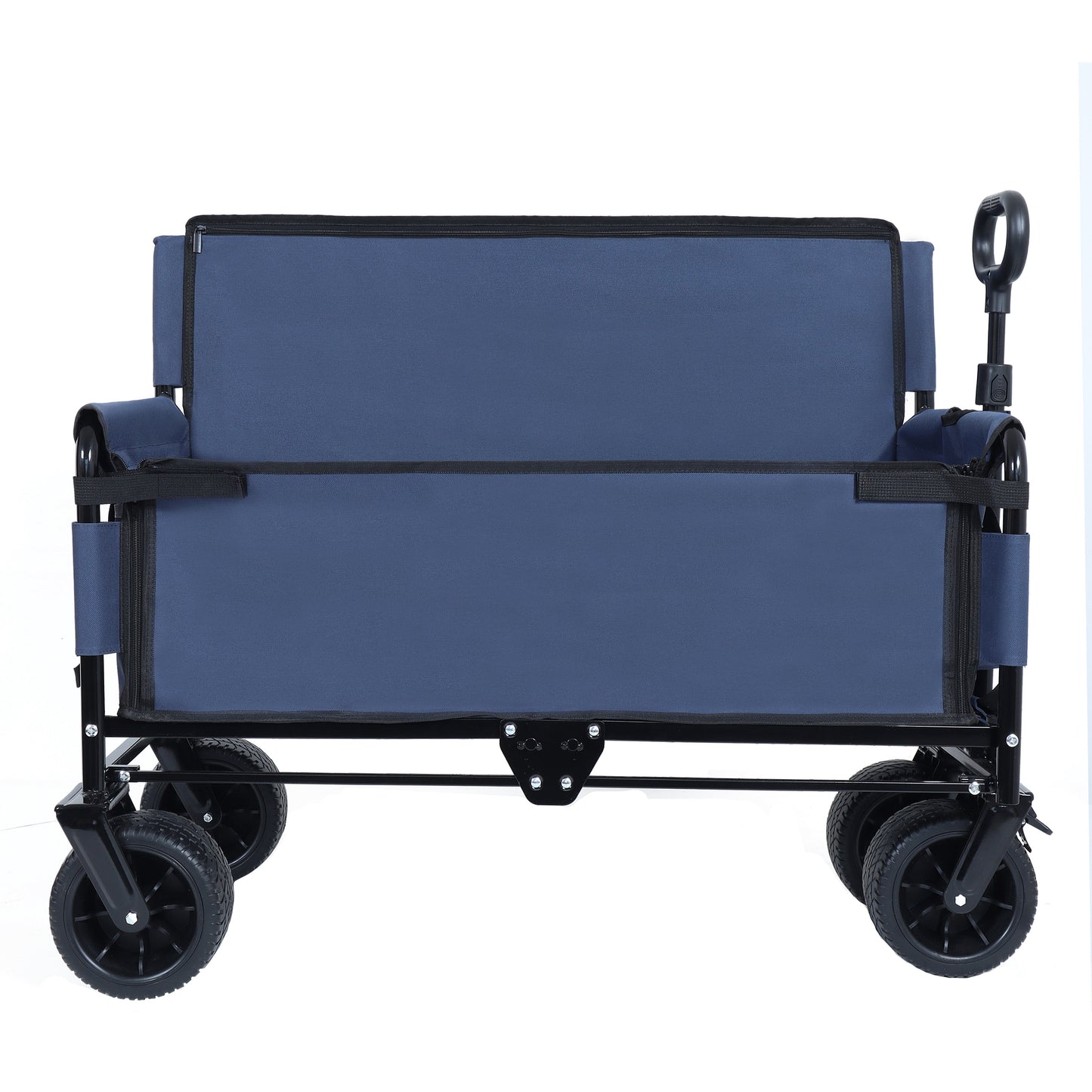 NIGSQJB 3-in-1 Convertible Folding Wagon Cart with 500lbs 180L Capacity
