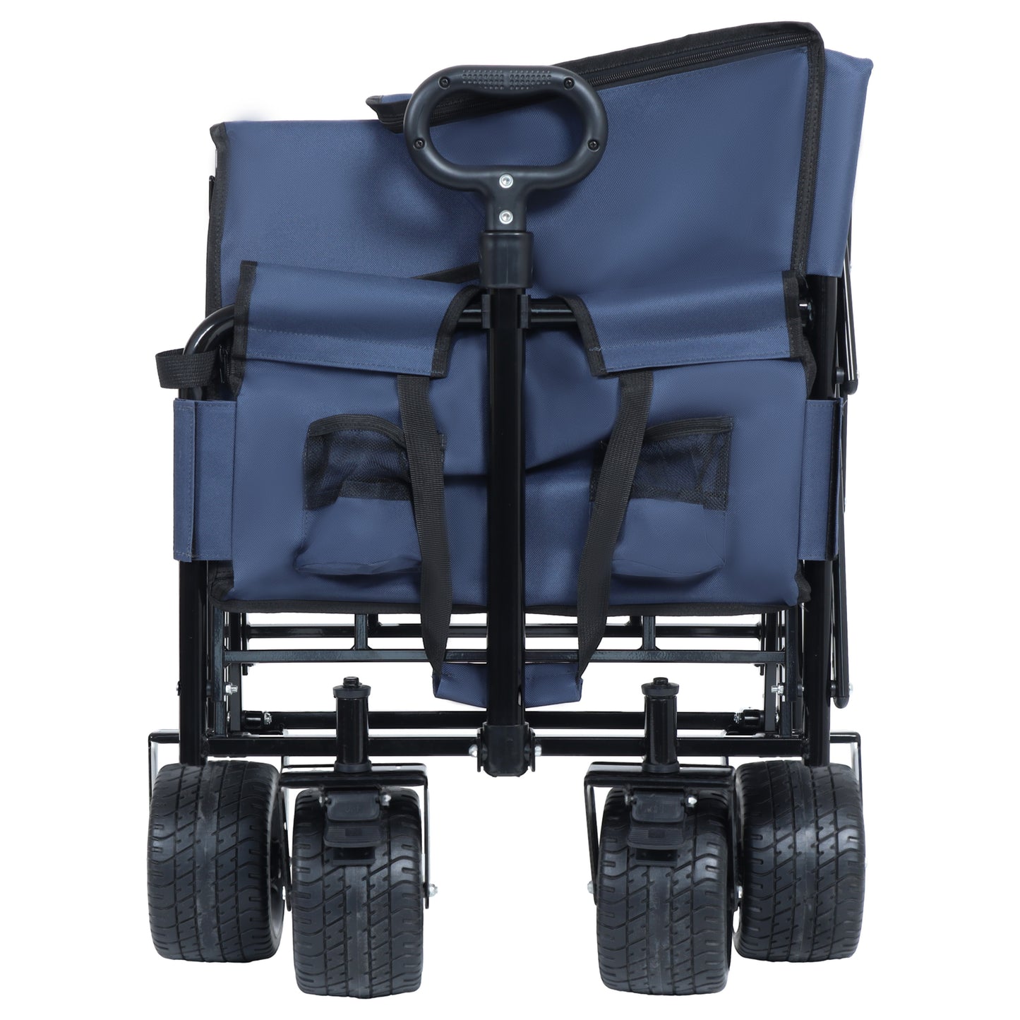 NIGSQJB 3-in-1 Convertible Folding Wagon Cart with 500lbs 180L Capacity