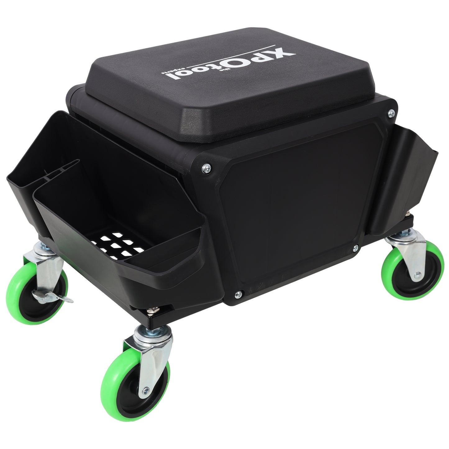 NIGSQJB 330lb Heavy Duty Roller Creeper Seat w/ 360° Wheels Storage Drawer
