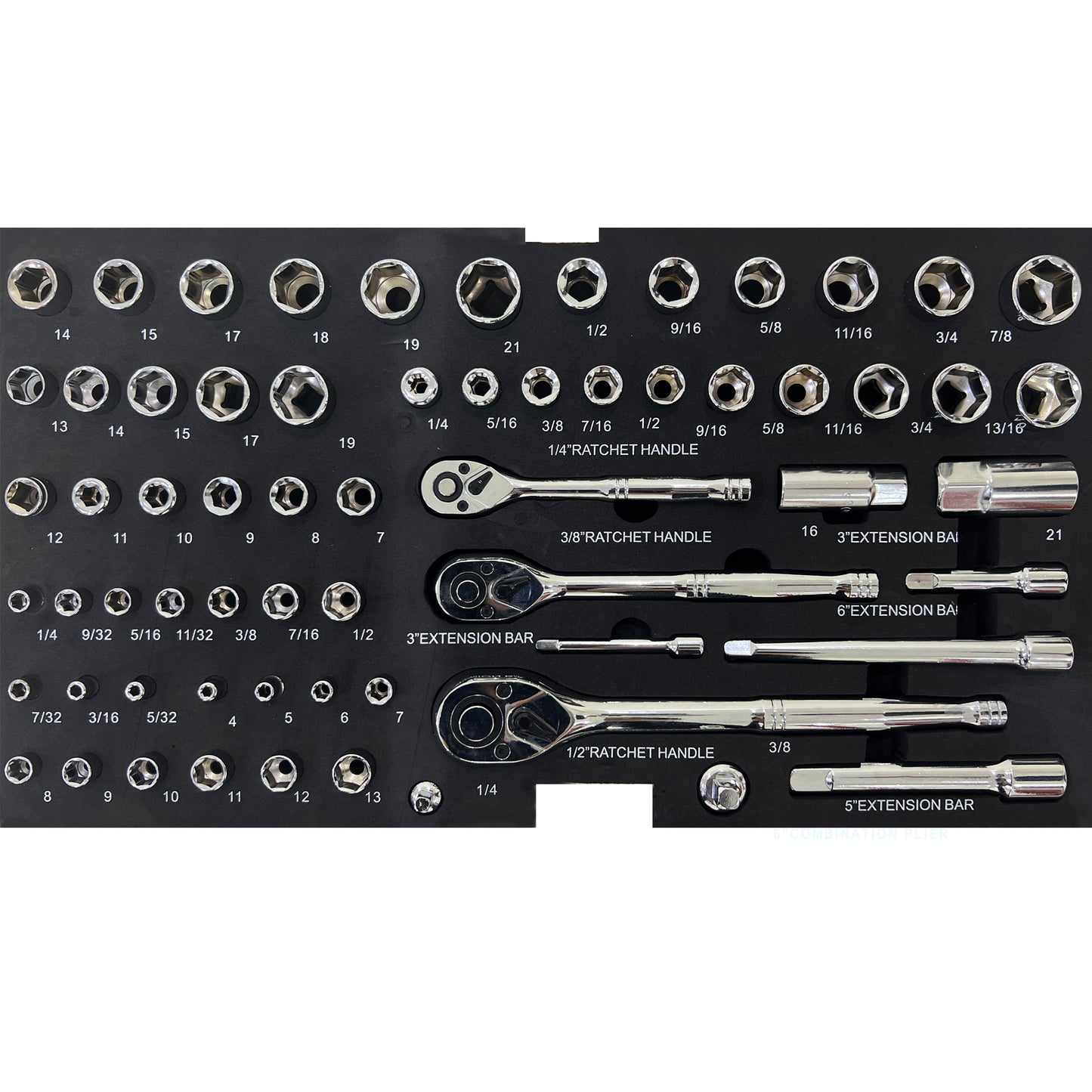 NIGSQJB 439 Pcs Tool Sets with 3 Drawers Tool Box Organizer