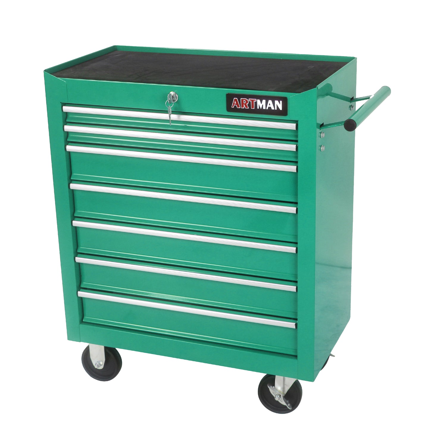 NIGSQJB 29.9"H Multifunctional Tool Chest with 4 Wheels & 7 Drawers