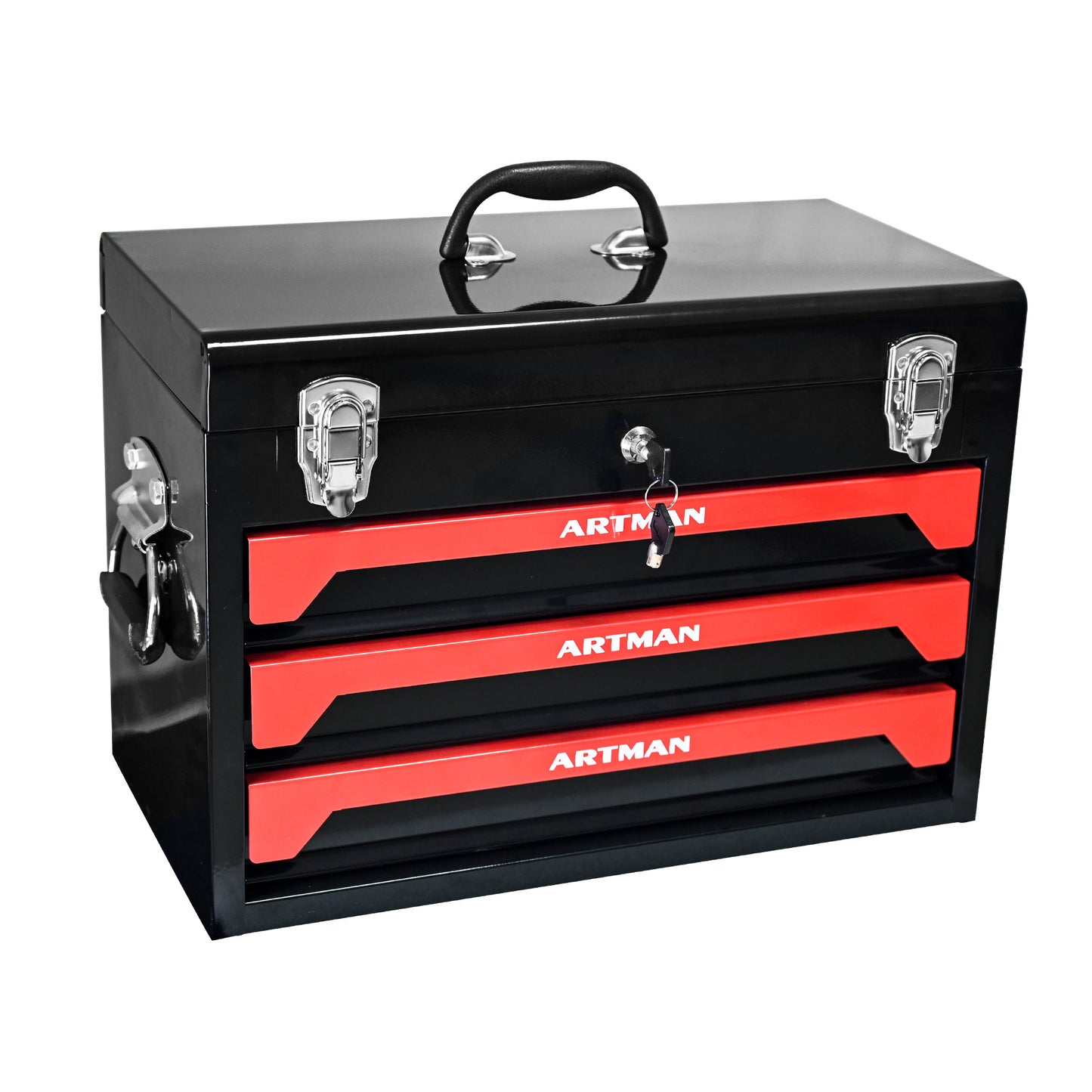 NIGSQJB Portable Tool Box Organizer with 3 Drawers