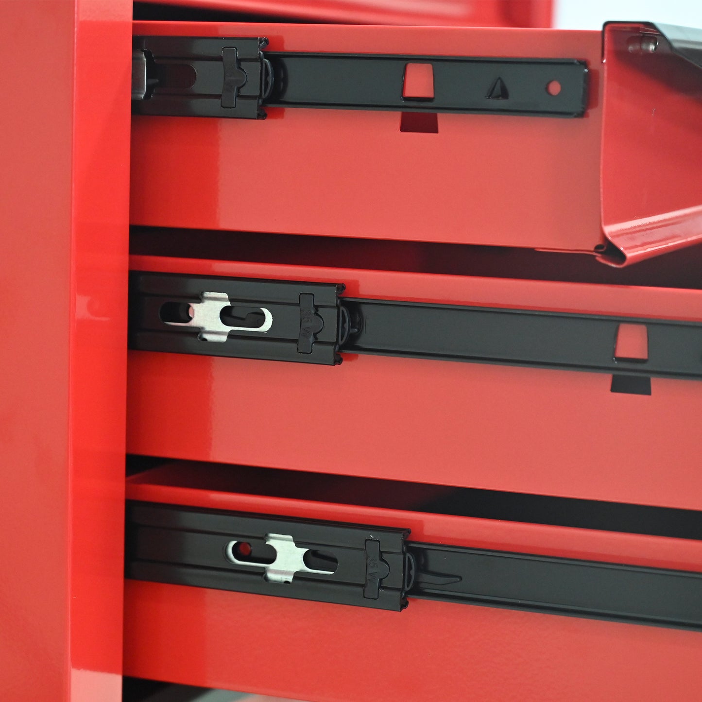 NIGSQJB 30.7"H Multifunctional Rolling Tool Chest with 4-5-6-7 Drawers , Stainless Steel Roof