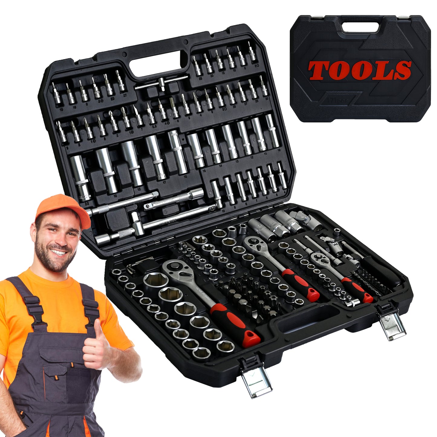 NIGSQJB Comprehensive Hand Tool Sets 171 / 216pcs