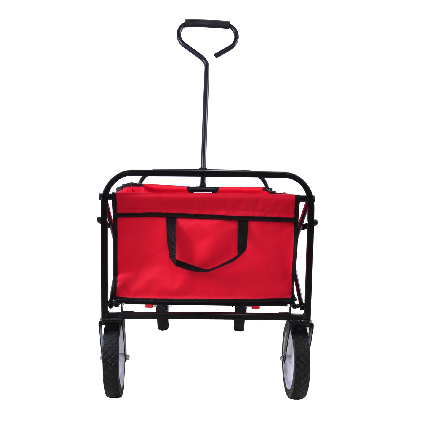 NIGSQJB Folding Shopping Cart with Wheels 150lbs Capacity