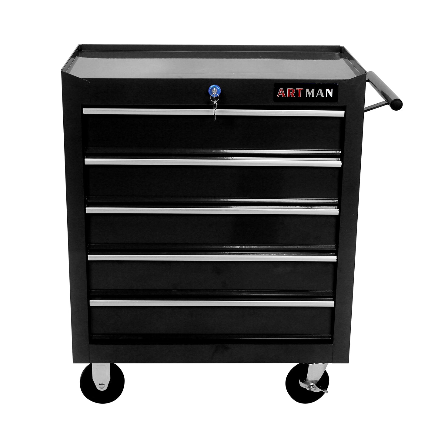 NIGSQJB 29.9"H Rolling Tool Chest Box with 5 Large Drawers