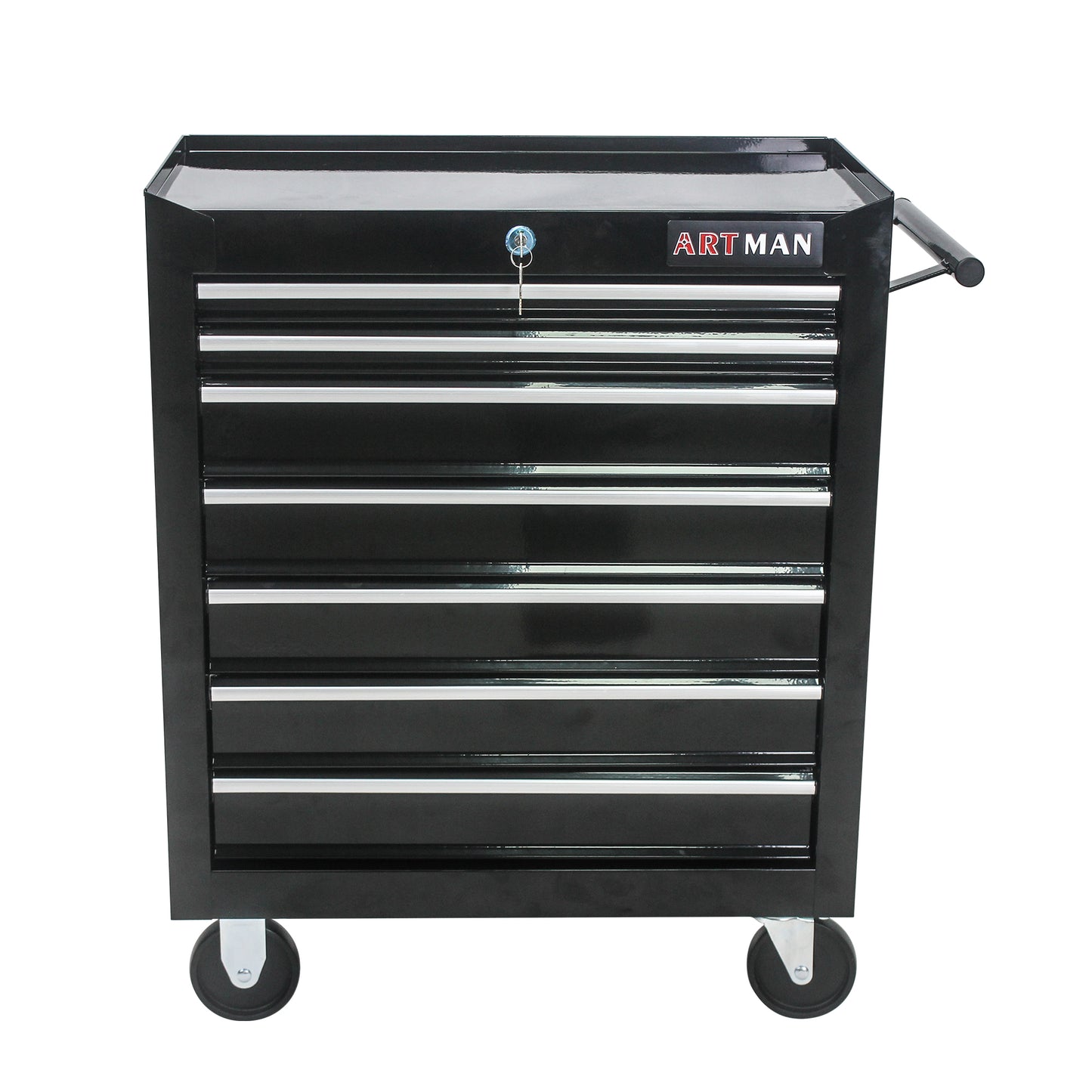 NIGSQJB 29.9"H Rolling Tool Box Cart with 7 Drawers