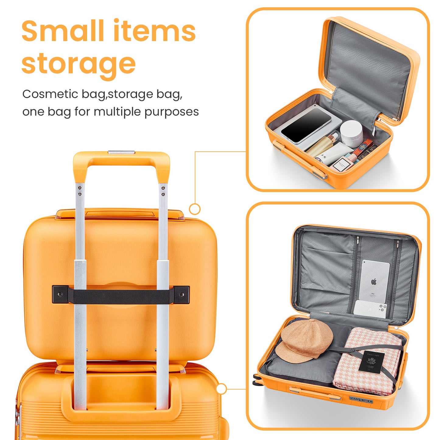 NIGSQJB Fashion Luggage Sets 4 Piece (14/20/24/28in)