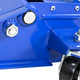 NIGSQJB 3-Ton (6600 lbs) Heavy Duty Horizontal Double Pump Floor Jack with Foot Pedal