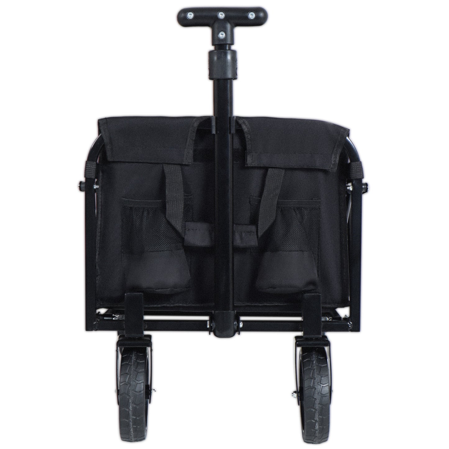 NIGSQJB Expandable Dual-Layer Utility Wagon with 100% Extra Space