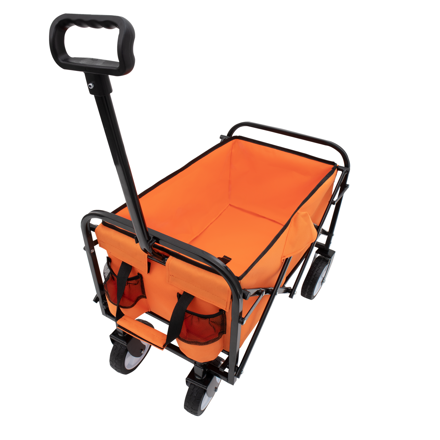 NIGSQJB Extension Collapsible Foldable Shopping Cart for Beach Camping Sports Gardening Fishing