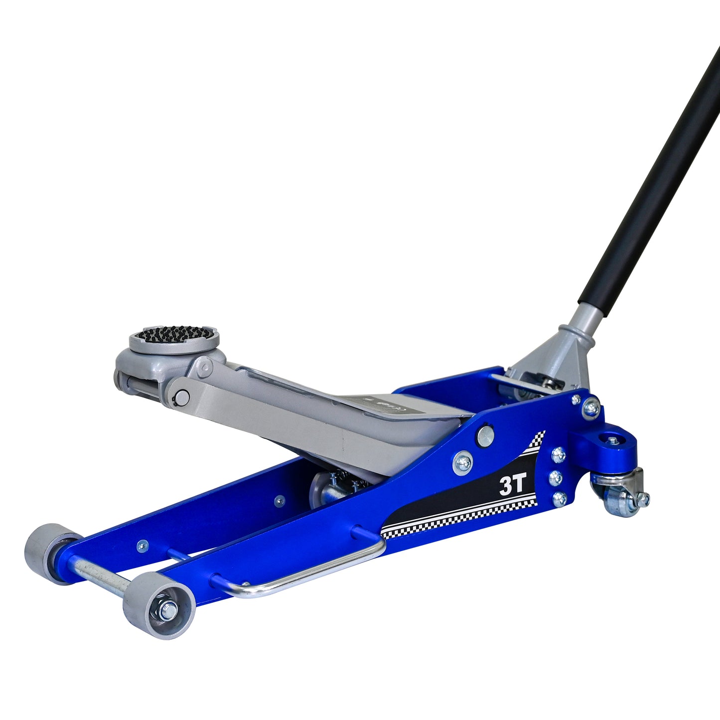 NIGSQJB 3-Ton (6600 lbs) Hydraulic Trolley Floor Jack with Extra Saddle 