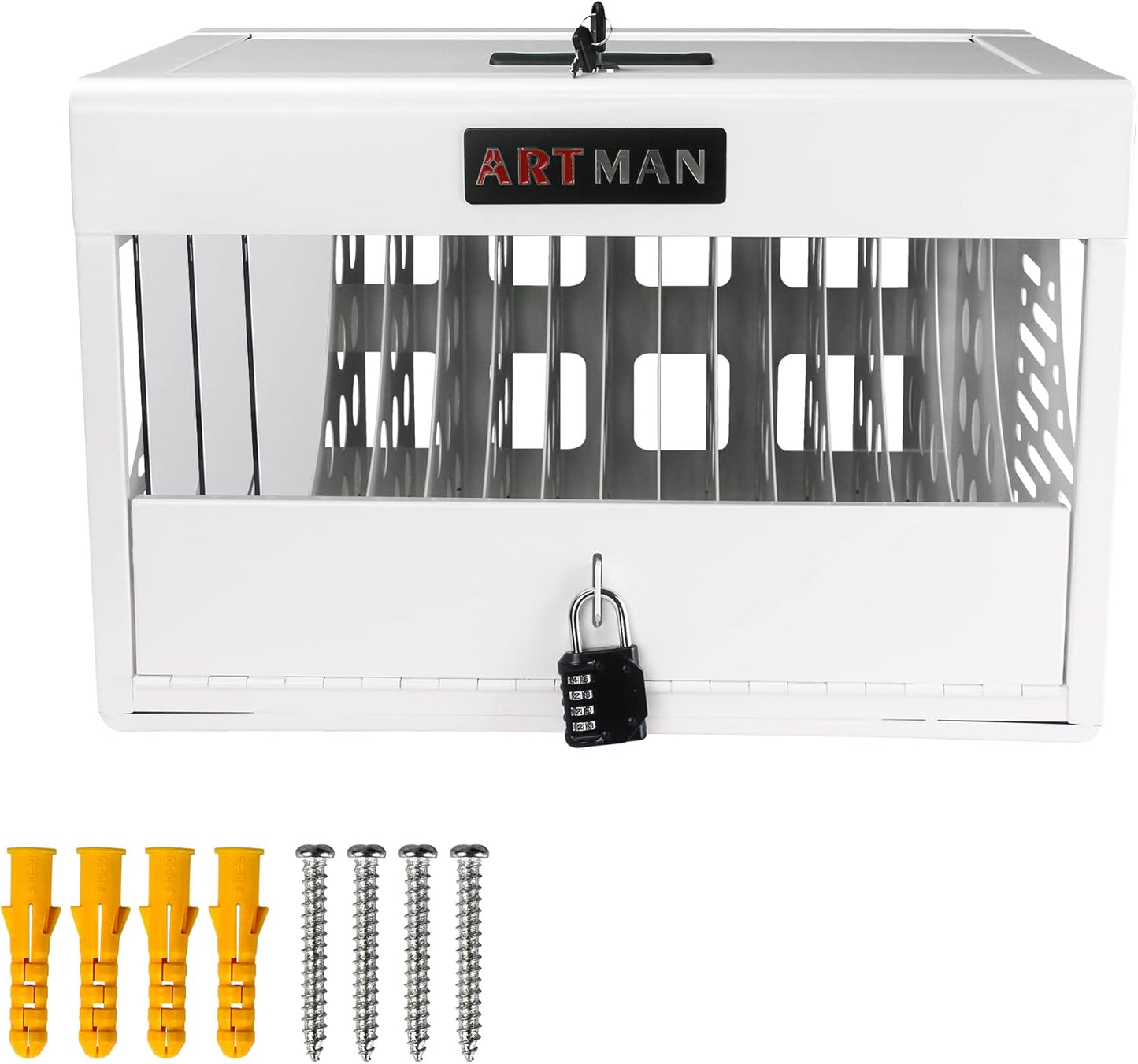 NIGSQJB 16-Unit Charging Cabinet for Laptops & Tablets