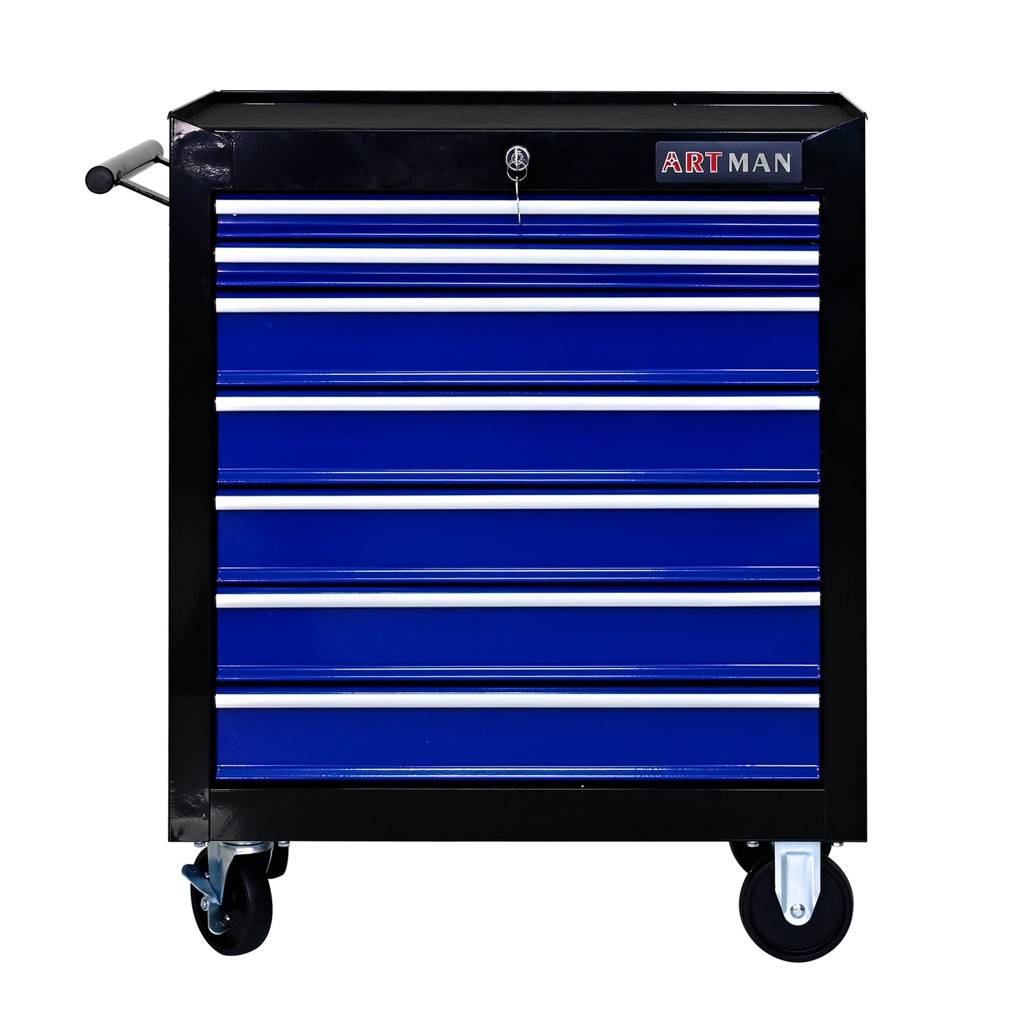 NIGSQJB 29.9"H Rolling Tool Box Cart with 7 Drawers