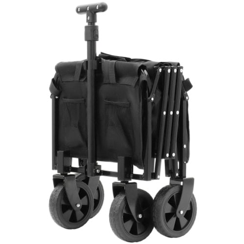 NIGSQJB Expandable Dual-Layer Utility Wagon with 100% Extra Space