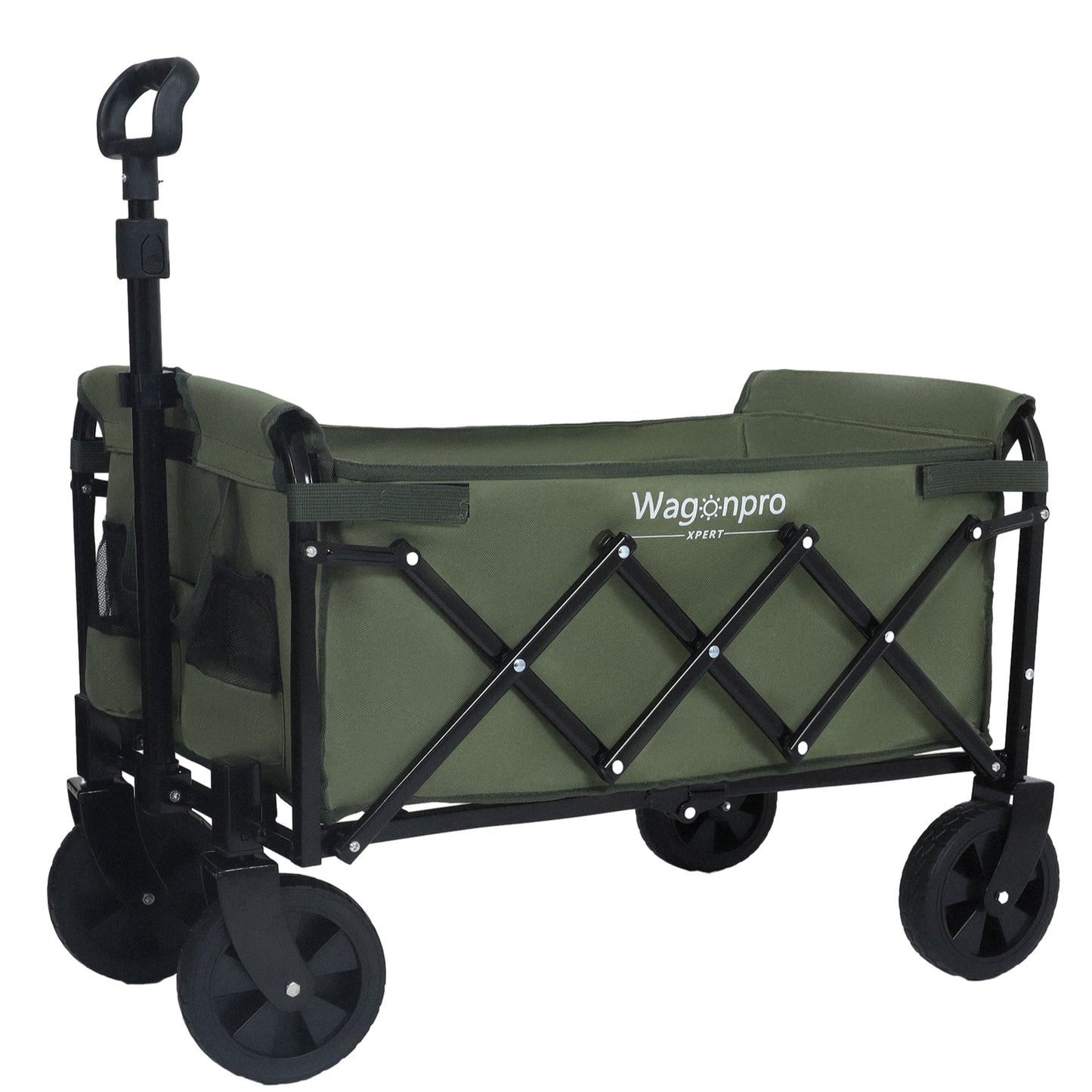 NIGSQJB Expandable Dual-Layer Utility Wagon with 100% Extra Space