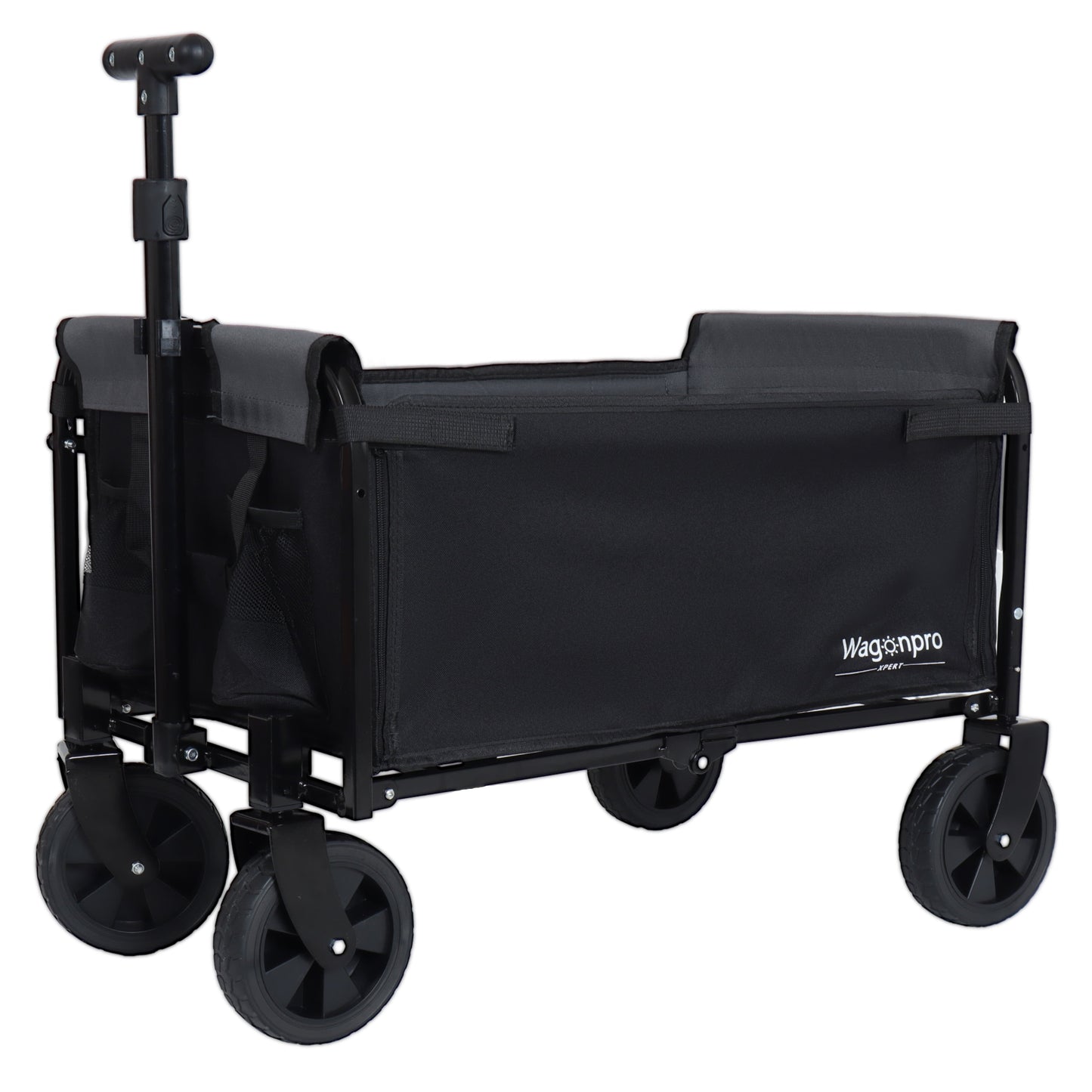 NIGSQJB Expandable Dual-Layer Utility Wagon with 100% Extra Space