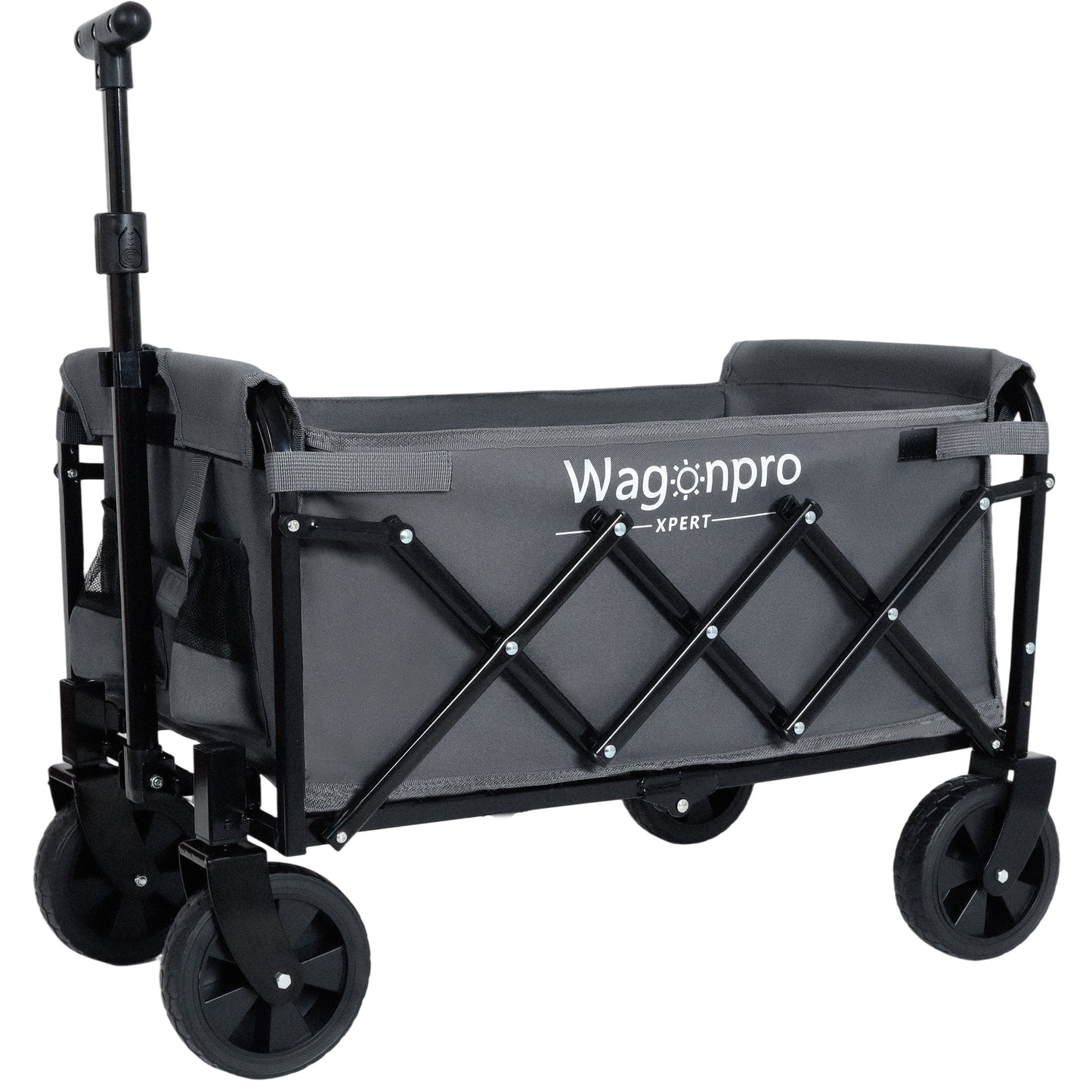 NIGSQJB Expandable Dual-Layer Utility Wagon with 100% Extra Space
