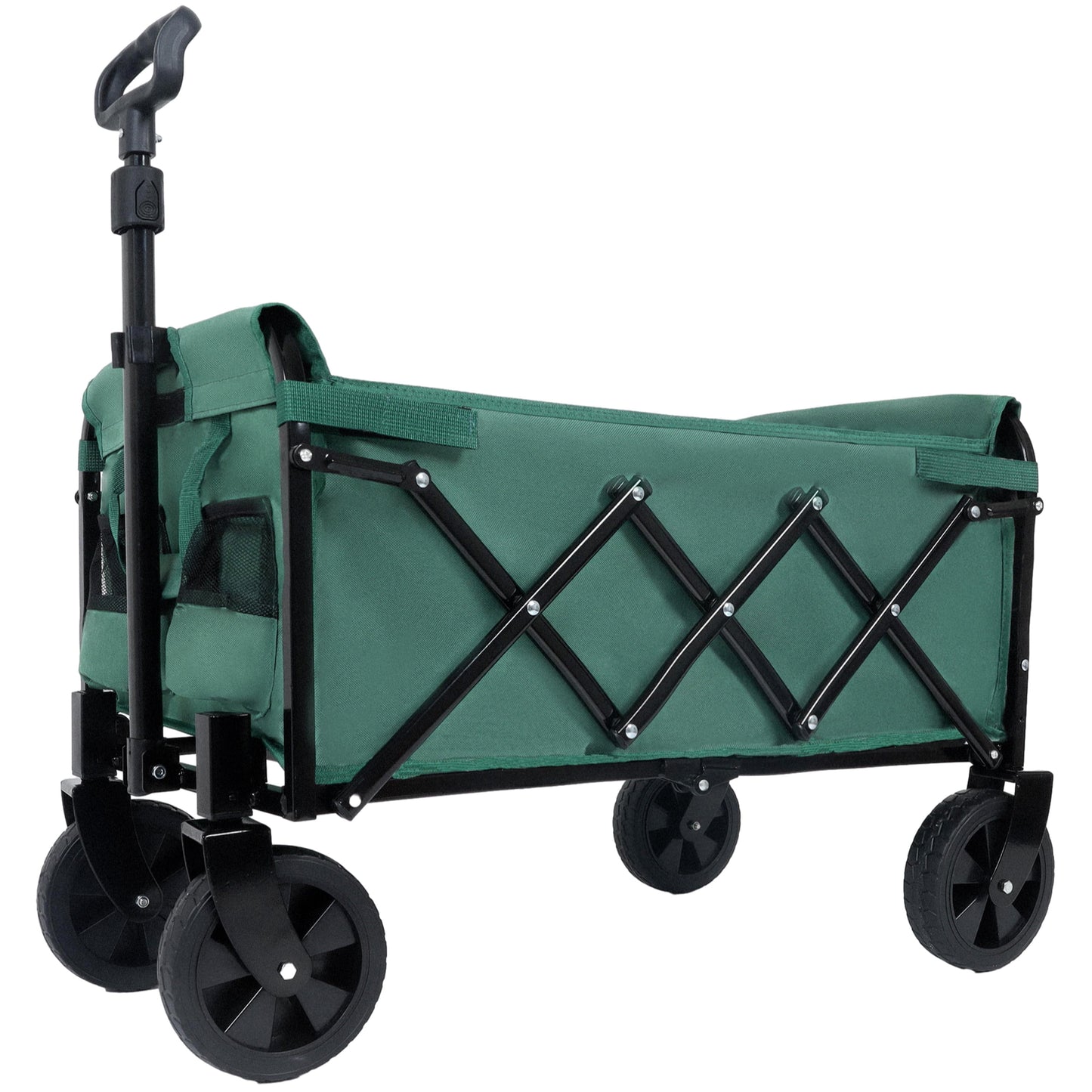 NIGSQJB Expandable Dual-Layer Utility Wagon with 100% Extra Space