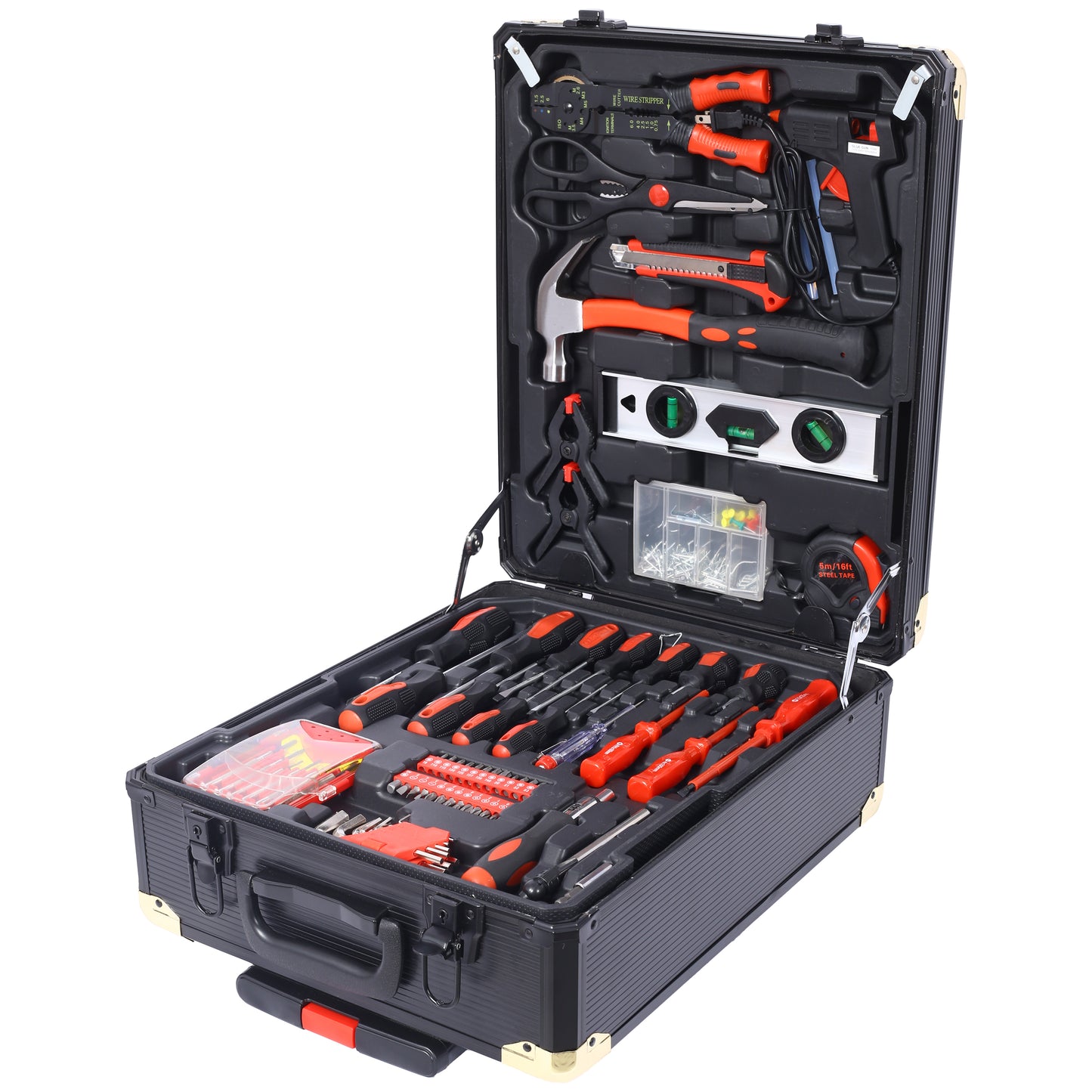 NIGSQJB 969pcs Tool Sets with Rolling Tool Box