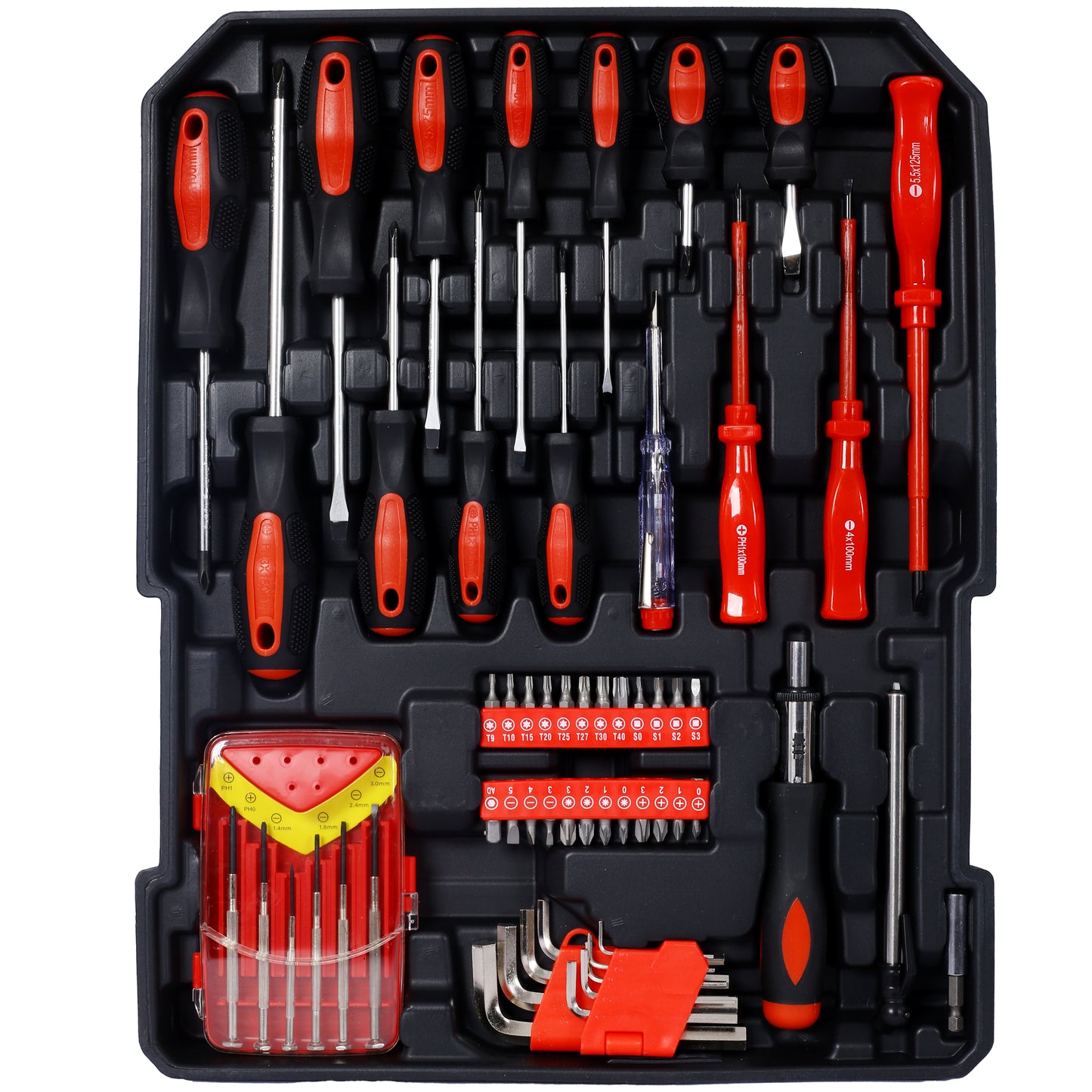 NIGSQJB 969pcs Tool Sets with Rolling Tool Box