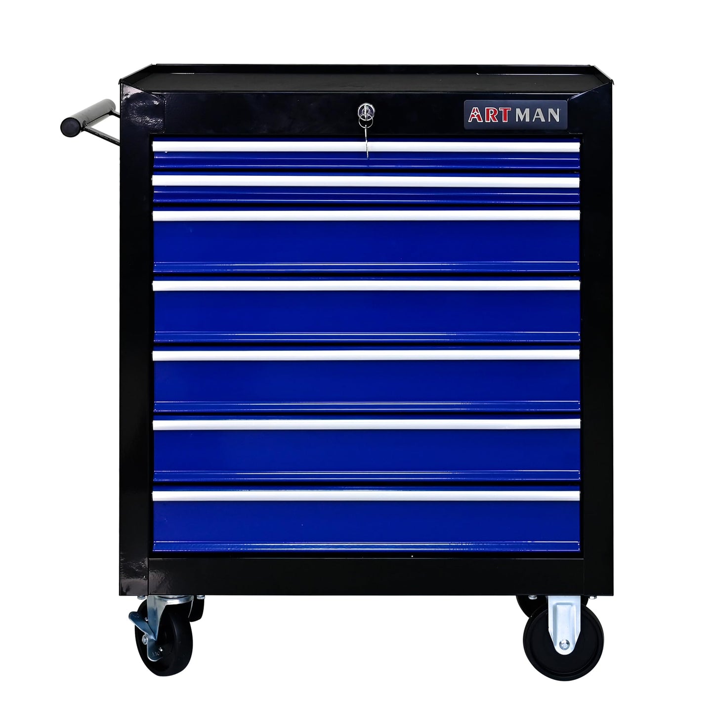 NIGSQJB 29.9"H Rolling Tool Box Cart with 7 Drawers