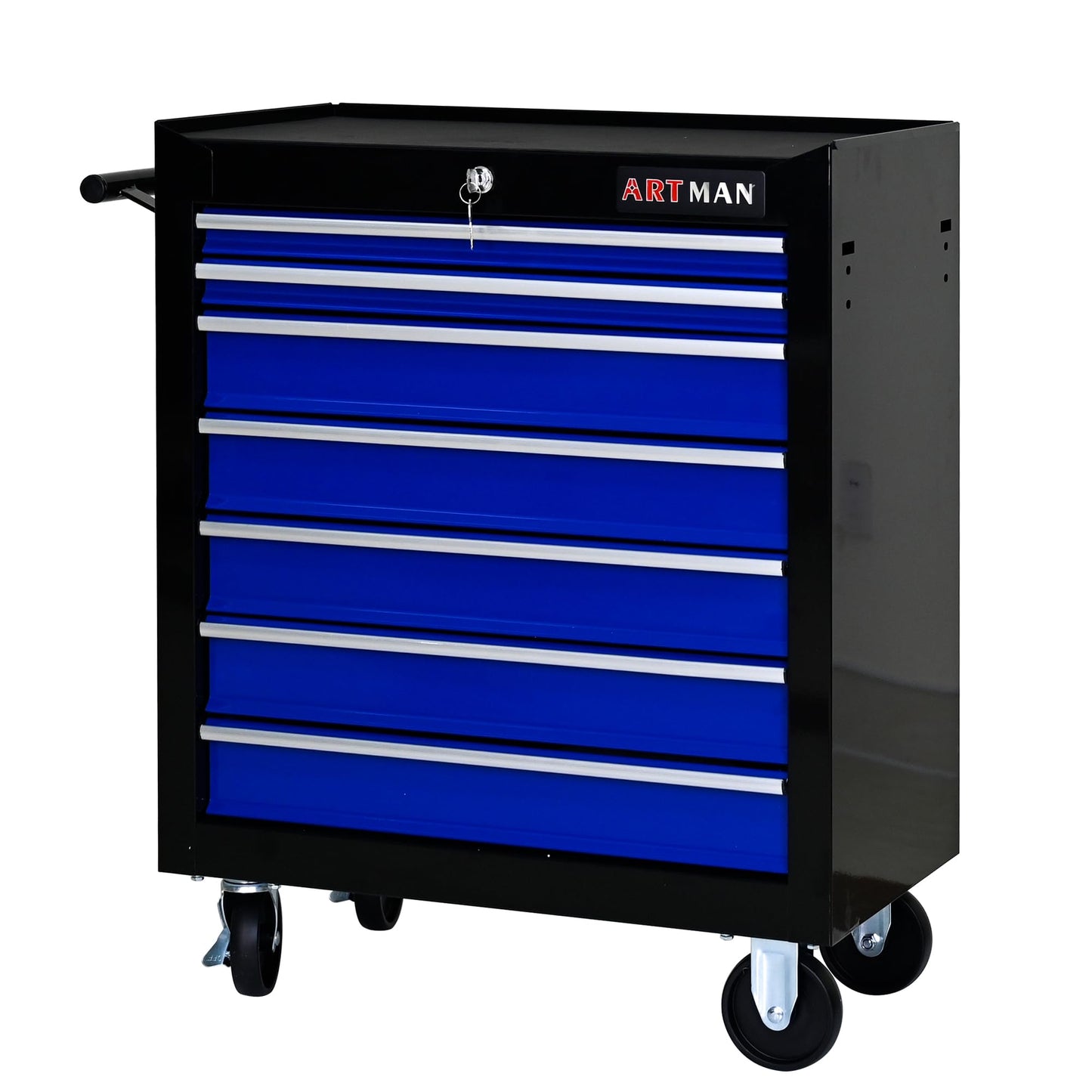 NIGSQJB 29.9"H Rolling Tool Box Cart with 7 Drawers
