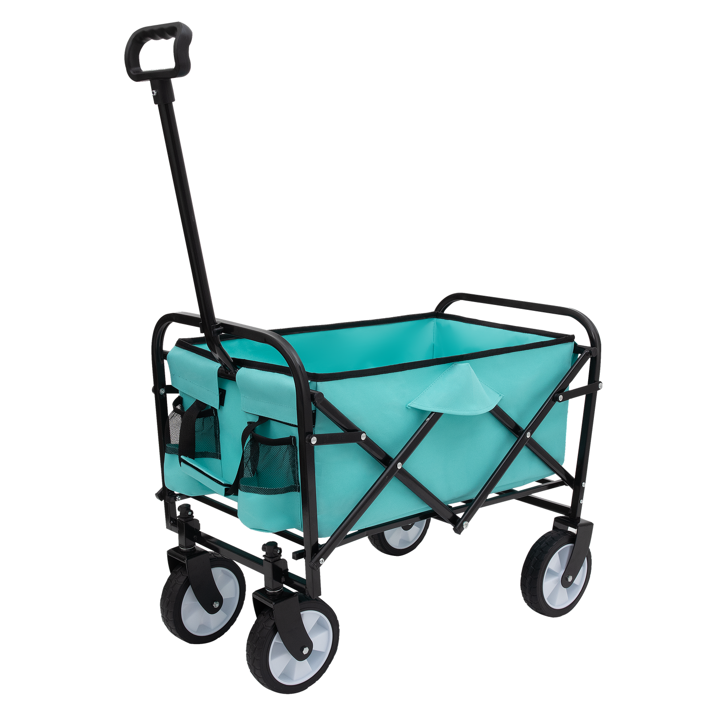 NIGSQJB Heavy Duty Utility Wagon Cart Extension Foldable