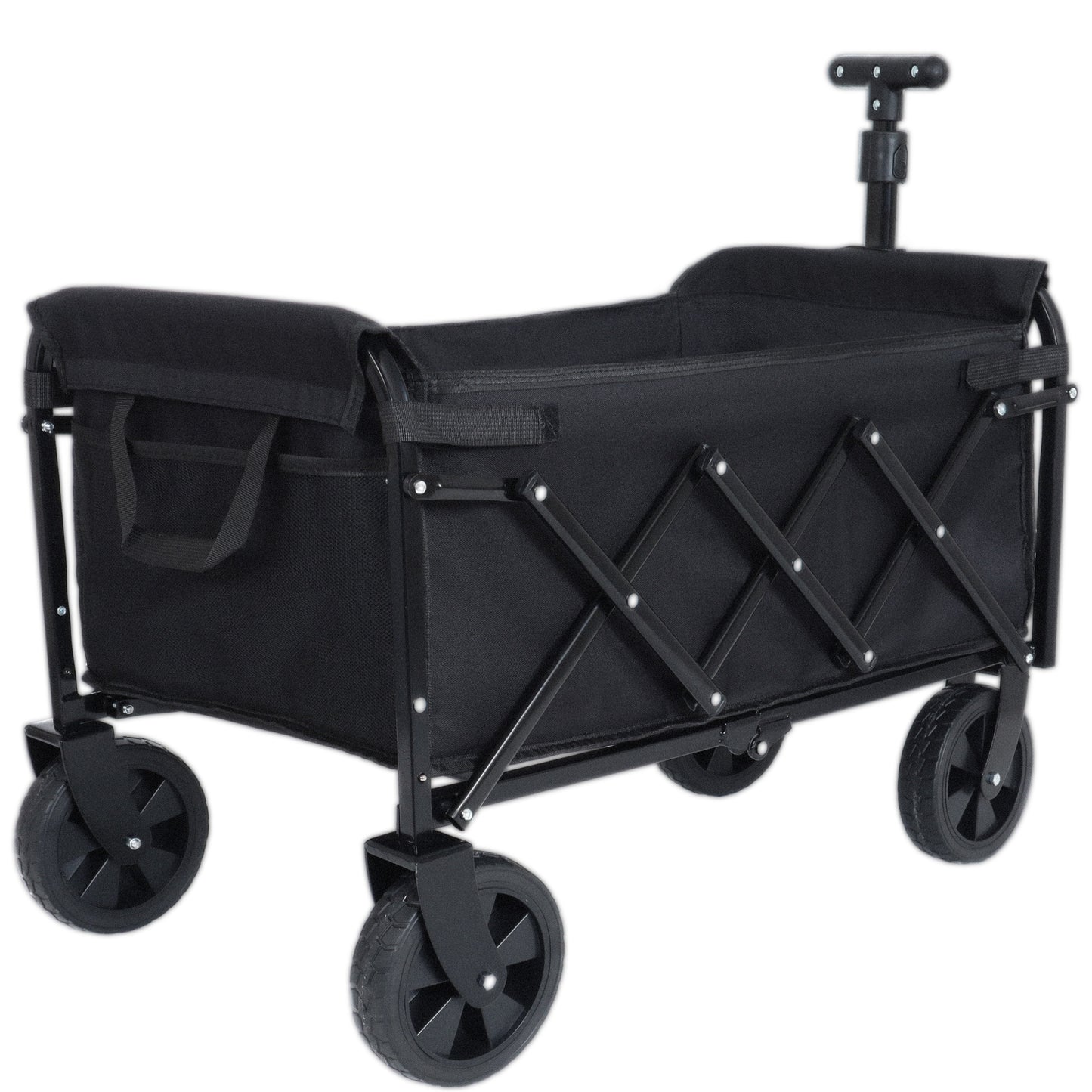 NIGSQJB Expandable Dual-Layer Utility Wagon with 100% Extra Space