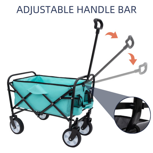 NIGSQJB Heavy Duty Utility Wagon Cart Extension Foldable