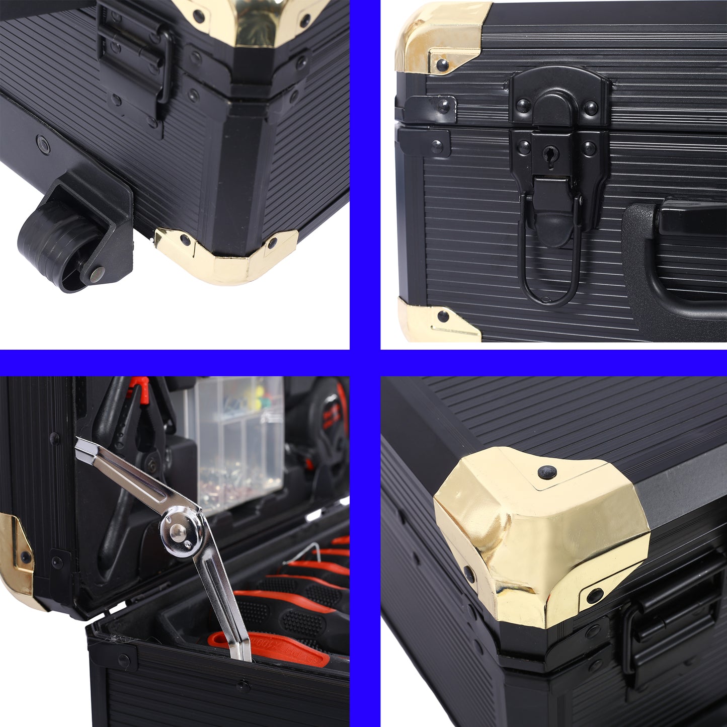 NIGSQJB 969pcs Tool Sets with Rolling Tool Box