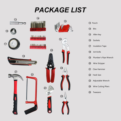 NIGSQJB Comprehensive Hand Tool Sets 238pcs
