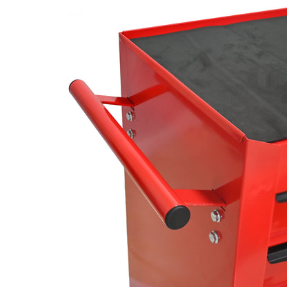 NIGSQJB 30.5"H Rolling Tool Chest with 4-5-6-7 Drawers, Red