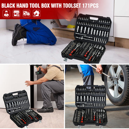 NIGSQJB Comprehensive Hand Tool Sets 171 / 216pcs