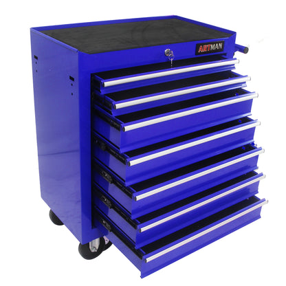 NIGSQJB 29.9"H Multifunctional Tool Chest with 4 Wheels & 7 Drawers