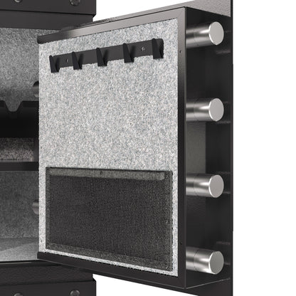 NIGSQJB 3 Unlock Way Safe Storage Cabinet, 20.4x16.5x14.1″ Steel Safe Box Storage Locker for Home, Office, School, Black