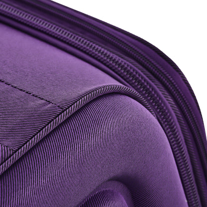 NIGSQJB Softside Luggage Sets 3 Piece