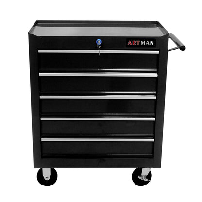 NIGSQJB 29.9"H Rolling Tool Chest Box with 5 Large Drawers