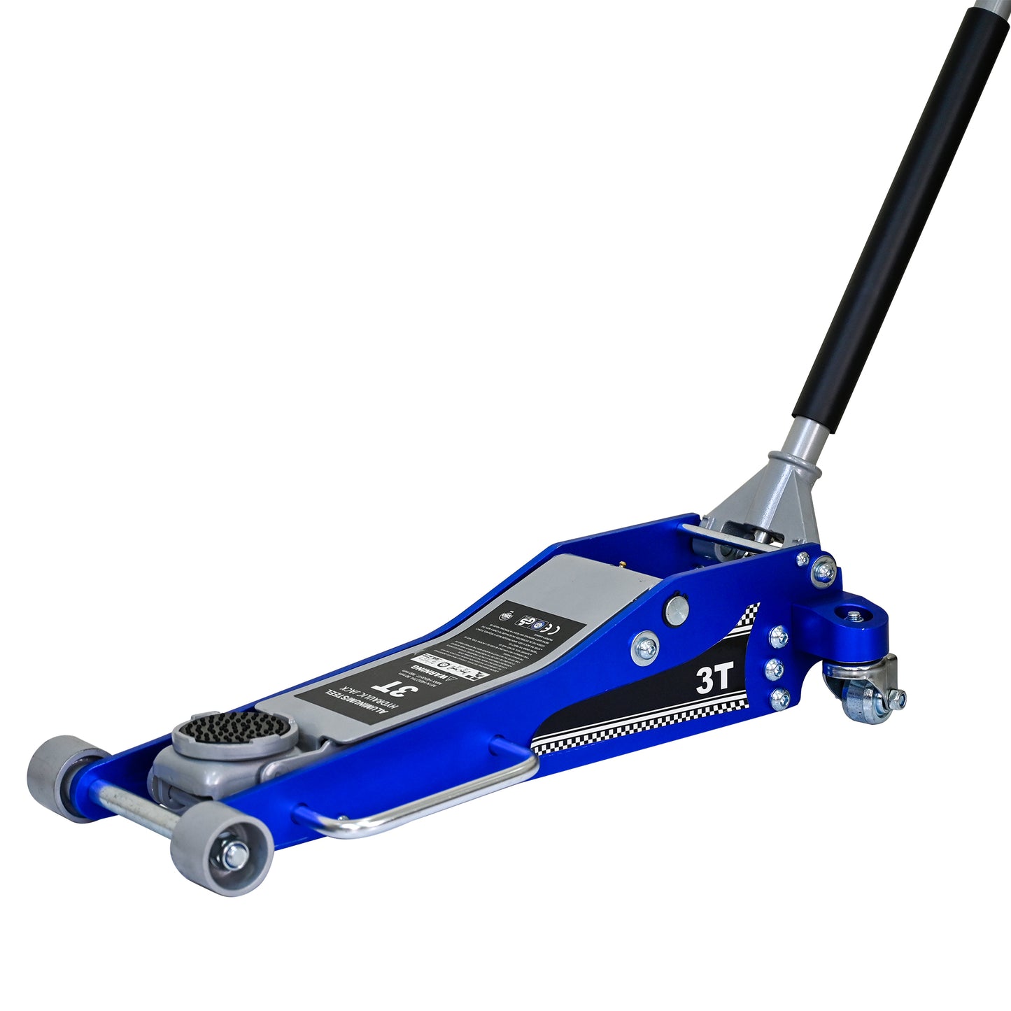 NIGSQJB 3-Ton (6600 lbs) Hydraulic Trolley Floor Jack with Extra Saddle ﻿