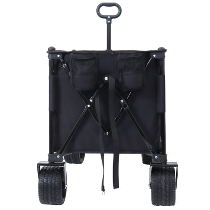 NIGSQJB Foldable Shopping Cart with Heavy-Duty Wheels & 480lbs Load Capacity