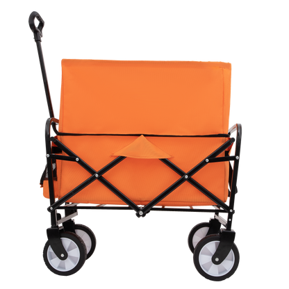 NIGSQJB Extension Collapsible Foldable Shopping Cart for Beach Camping Sports Gardening Fishing