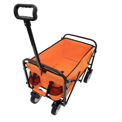 NIGSQJB Extension Collapsible Foldable Shopping Cart for Beach Camping Sports Gardening Fishing