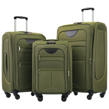 NIGSQJB Softside Luggage Sets 3 Piece