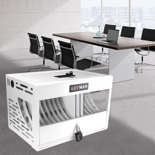 NIGSQJB 16-Unit Charging Cabinet for Laptops & Tablets