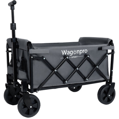 NIGSQJB Expandable Dual-Layer Utility Wagon with 100% Extra Space