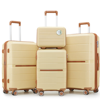 NIGSQJB Fashion Luggage Sets 4 Piece (14/20/24/28in)