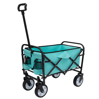 NIGSQJB Heavy Duty Utility Wagon Cart Extension Foldable