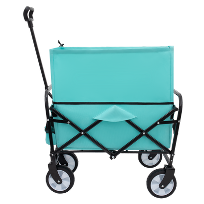 NIGSQJB Heavy Duty Utility Wagon Cart Extension Foldable