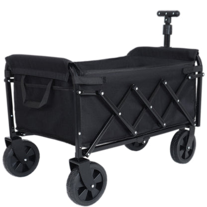 NIGSQJB Expandable Dual-Layer Utility Wagon with 100% Extra Space